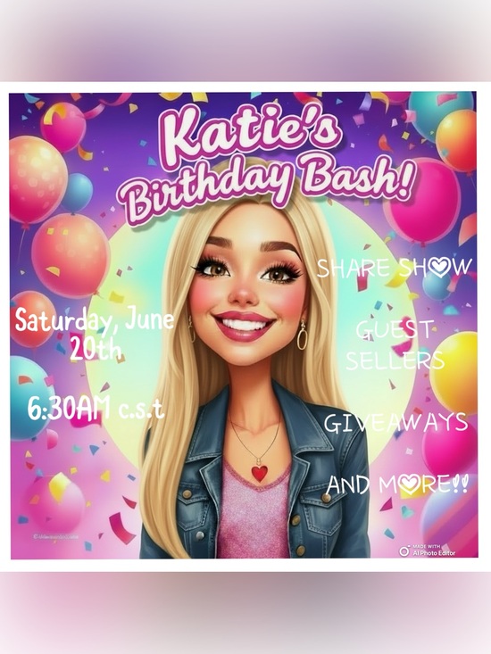 Other - BIRTHDAY BASH LIVE 🥳🎉🤩 Saturday, June 20th 6:30AM CST